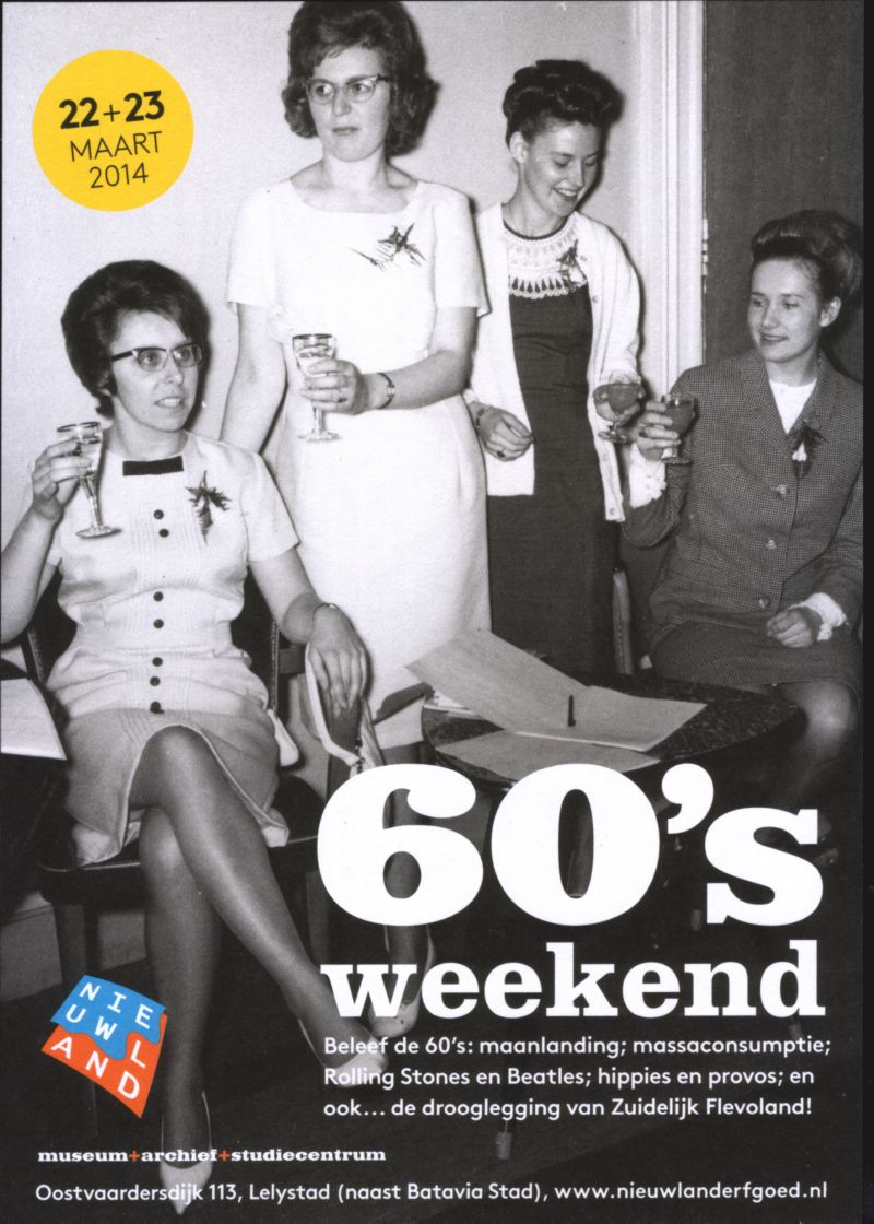 De Flyer van de tentoonstelling