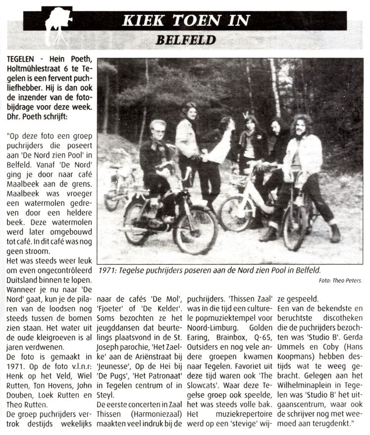 Kiek Toen In Belfeld artikeltje