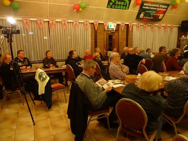 Het was weer gezellig druk.