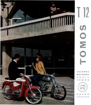 Tomos Colibri T 12 1964 folder blad 1