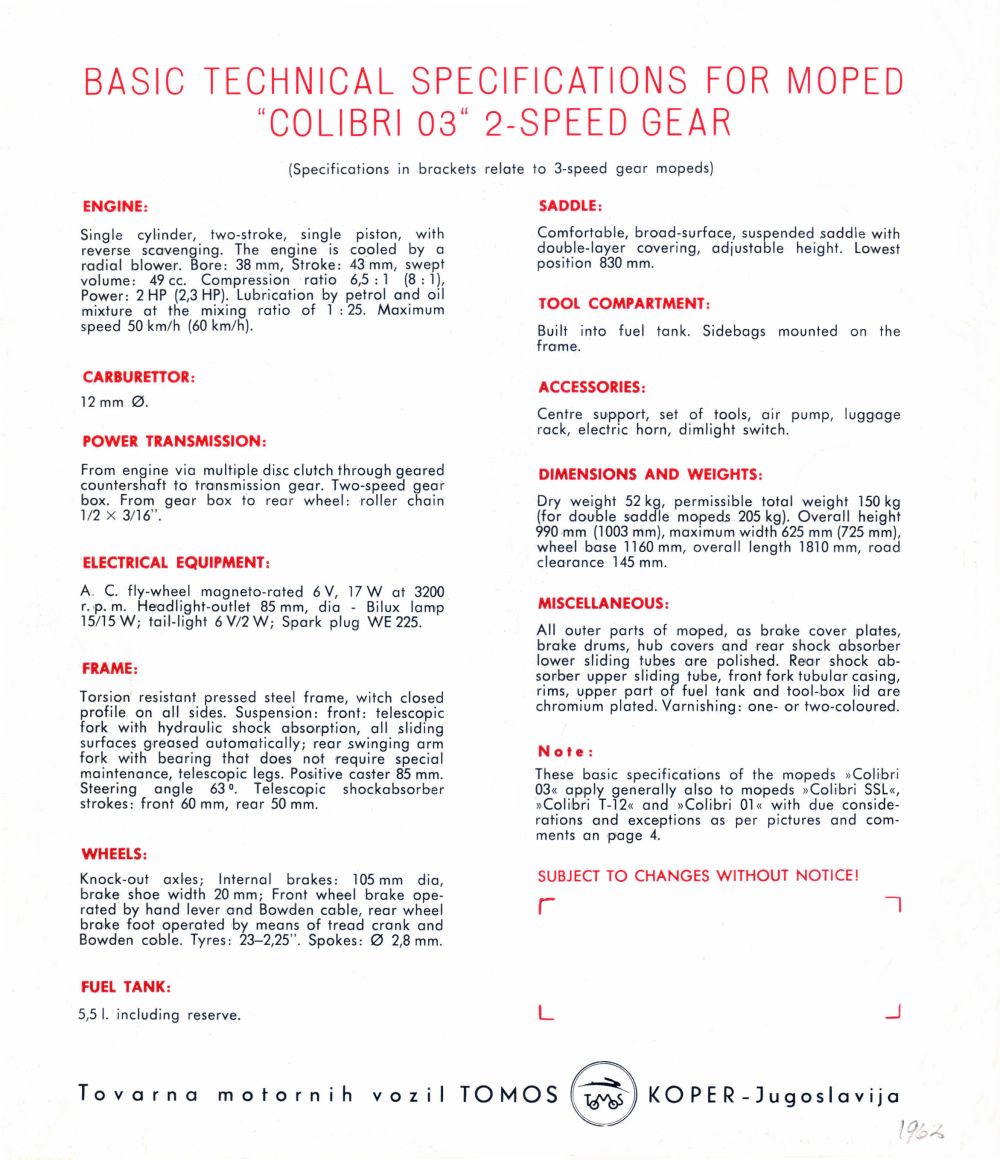 Colibri folder blad 9