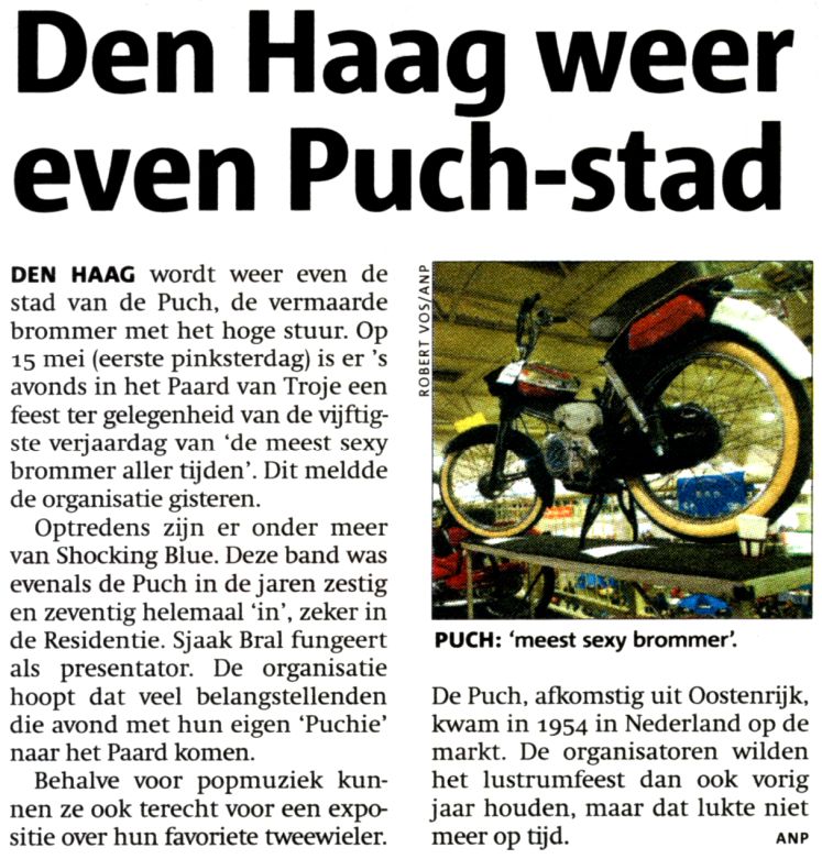 50 jaar Puchfeest in Het Paard 2005