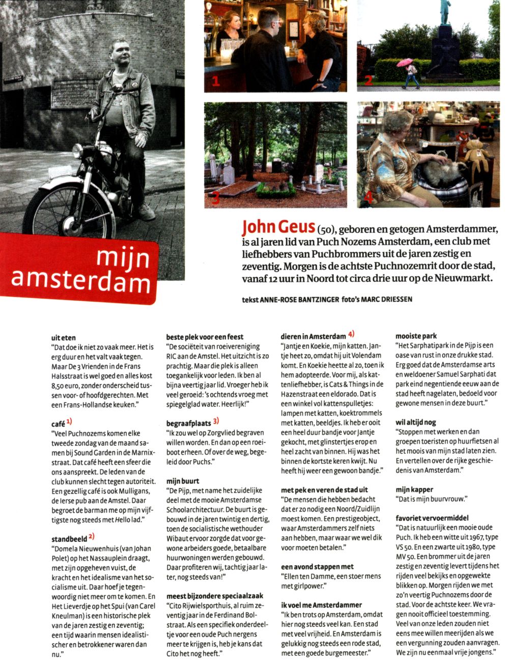 John Geus over zijn Amsterdam