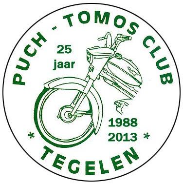 Het logo 25 jaar Tegelen.