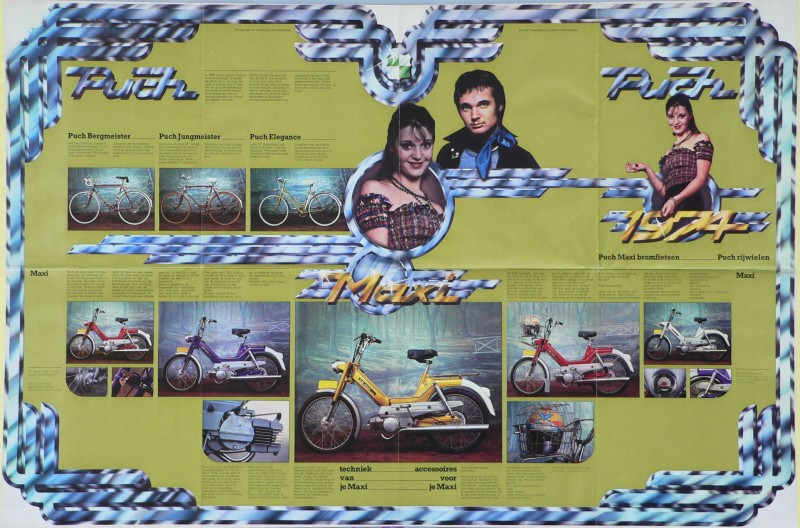 achterkant Maxi poster 1974