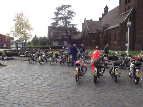 Het plein in Kronenberg.