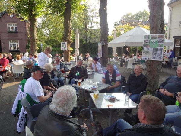 Het plein in Steyl.