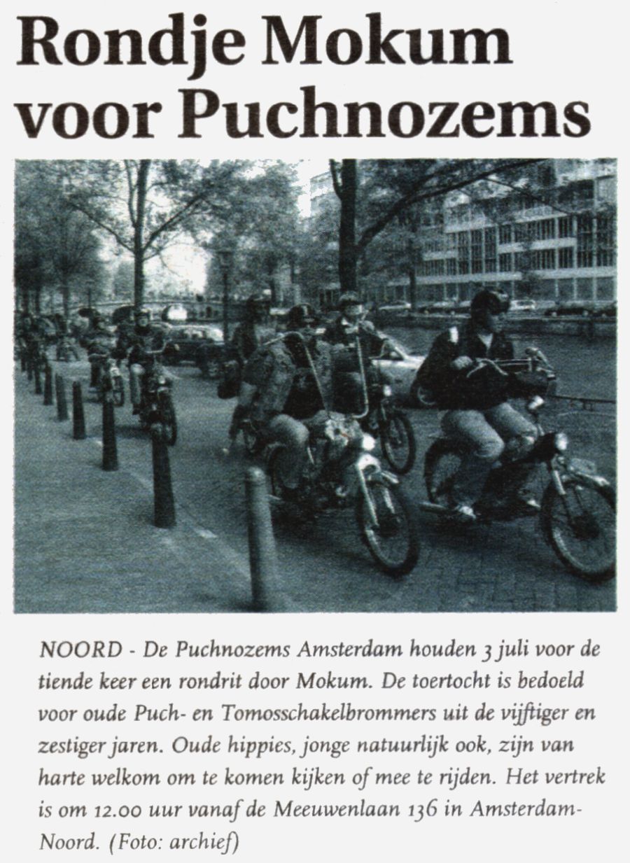 Artikeltje over de 10e Puchnozem meeting