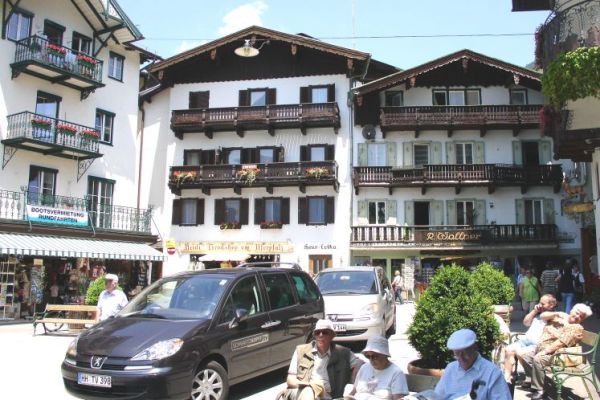 Een pleintje in St. Wolfgang