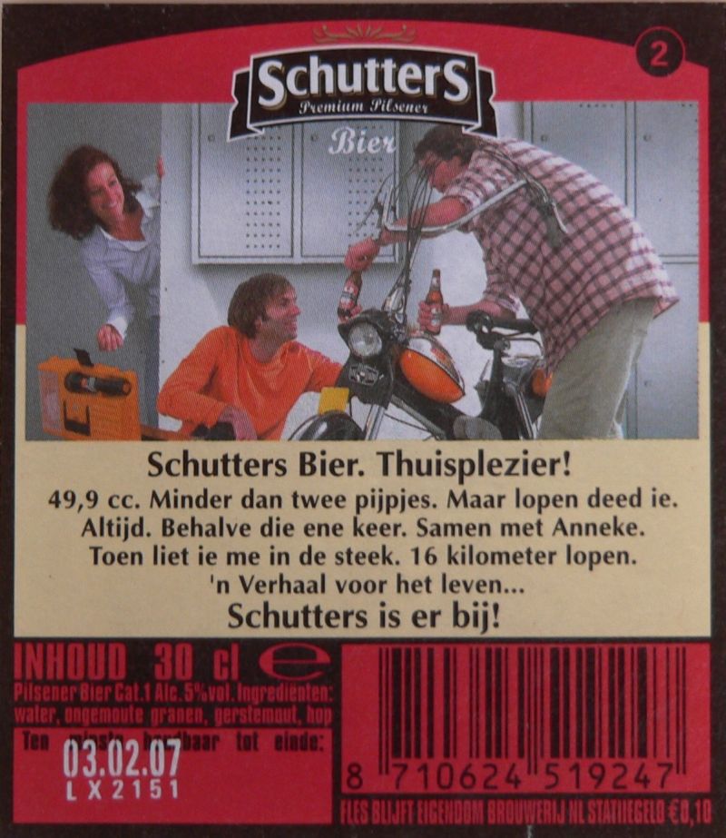  In een krat zitten maar een paar Puchflesjes, de rest zijn andere afbeeldingen