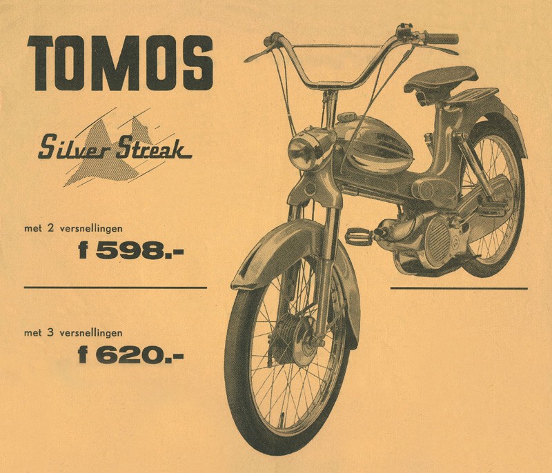 Voorkant Silver Streak folder