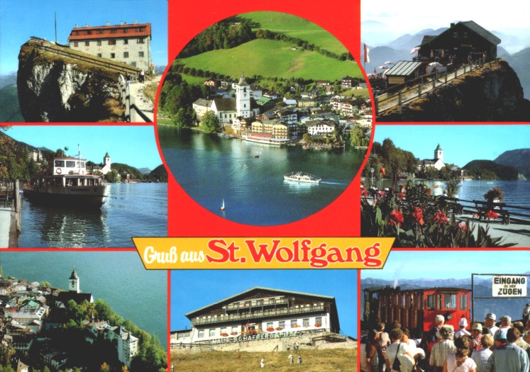 Ansichtkaart van St. Wolfgang