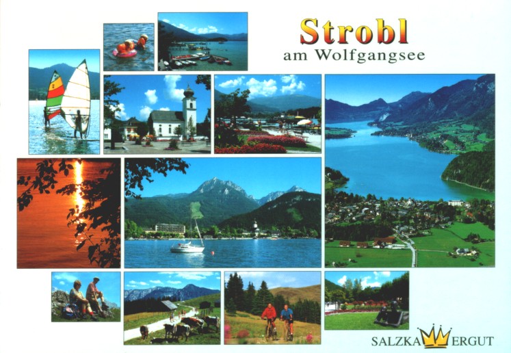 Ansichtkaart van Strobl