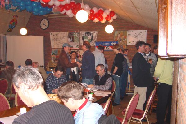 Even iedereen welkom heten