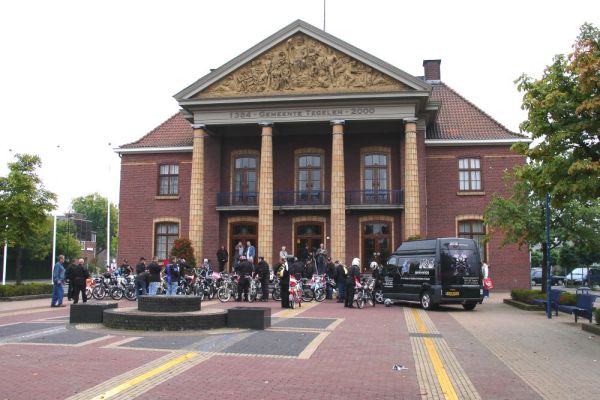 Het stadhuis van Tegelen.