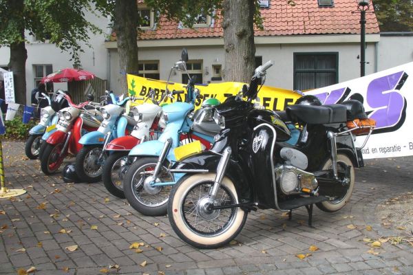 Een mooie rij DS-50's.