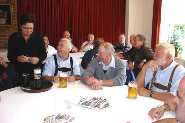 Er heerste een prima sfeer onder de diverse groepen.