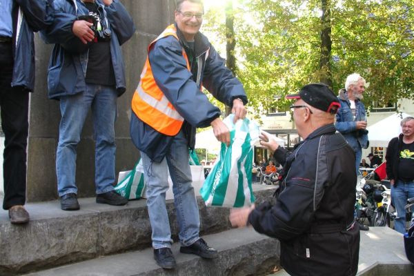 Het was een echte prijzenregen tijdens de tombola.