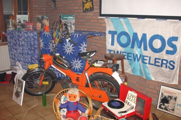 De Tomos-museumhoek.