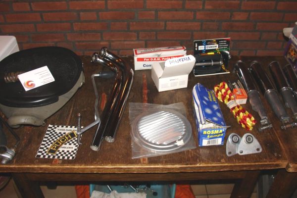 De onderdelen van Hans Bronkhorst.