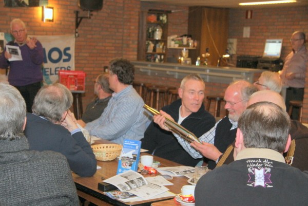 Mooi stukje vakwerk die uitlaat.