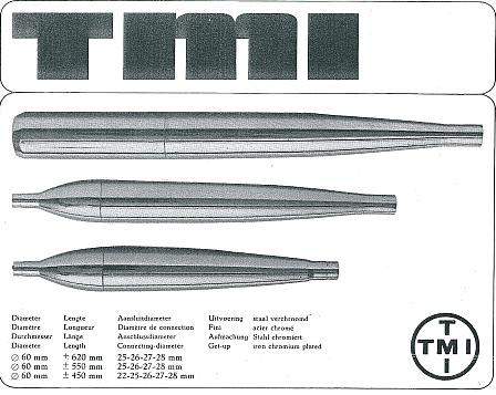 De TMI Puch uitlaat.