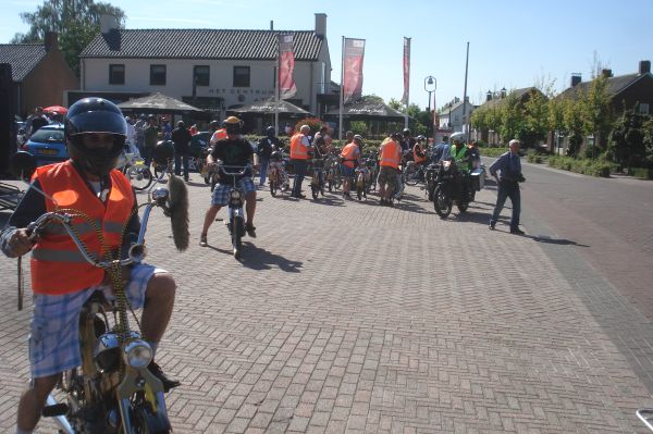 Klaar voor vertrek vanuit Wellerlooi.