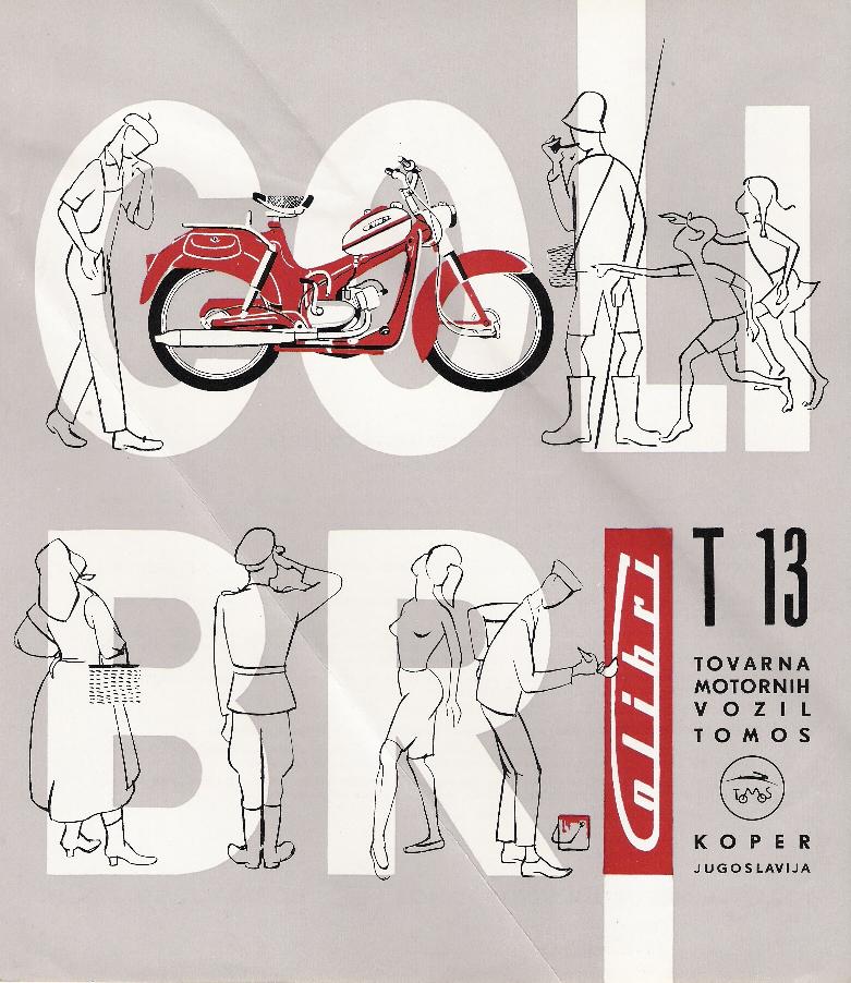 Tomos Colibri T 13 folder