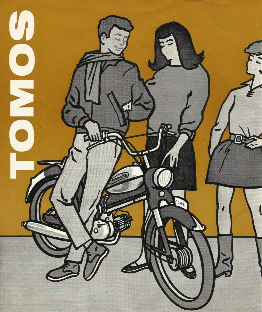 Tomos 2E/2L/3E/3L 1967 Folder blad 2