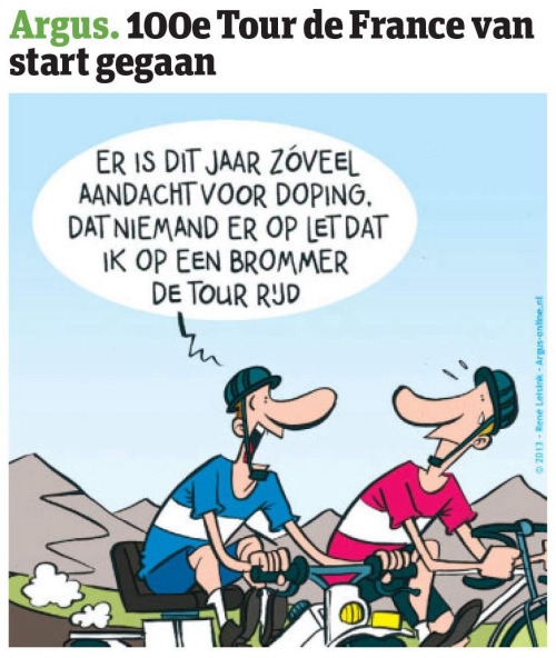 100ste Tour de France Strip