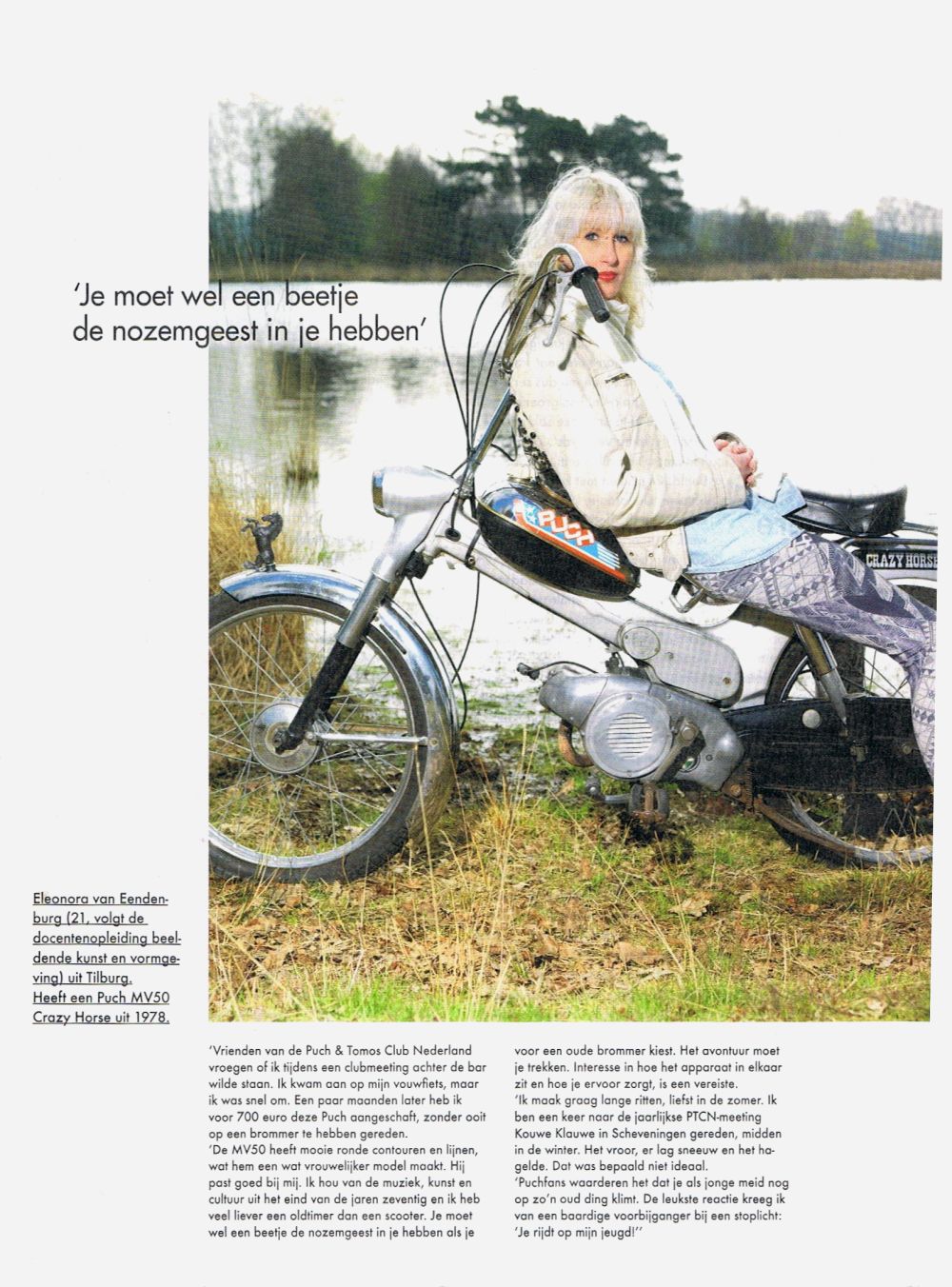 Volkskrant Magazine artikeltje blz 2