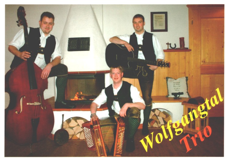 Ansichtkaart van het Wolfgangtal Trio
